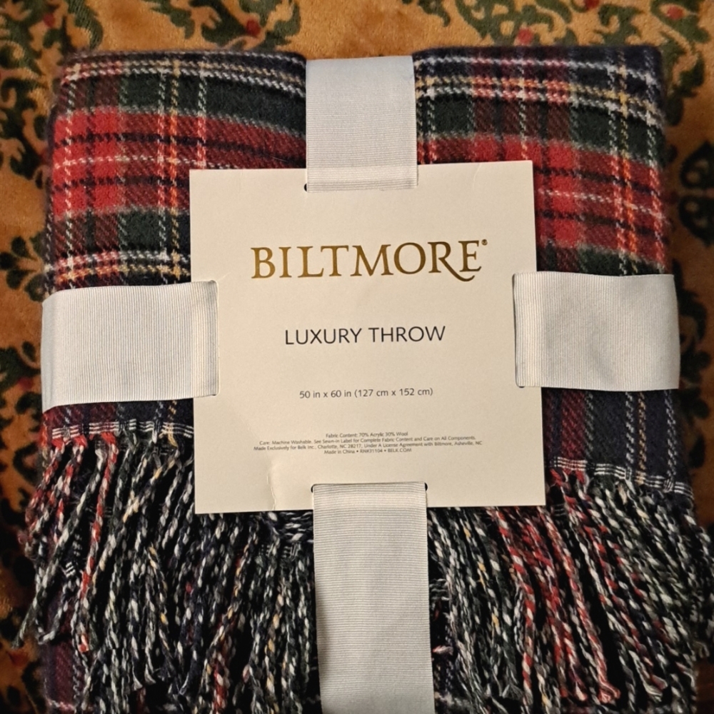 Gorgeous Biltmore Luxury Throw